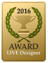 2016  AWARD  LIVE Designer