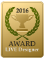 2016  AWARD  LIVE Designer