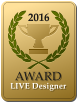 2016  AWARD  LIVE Designer